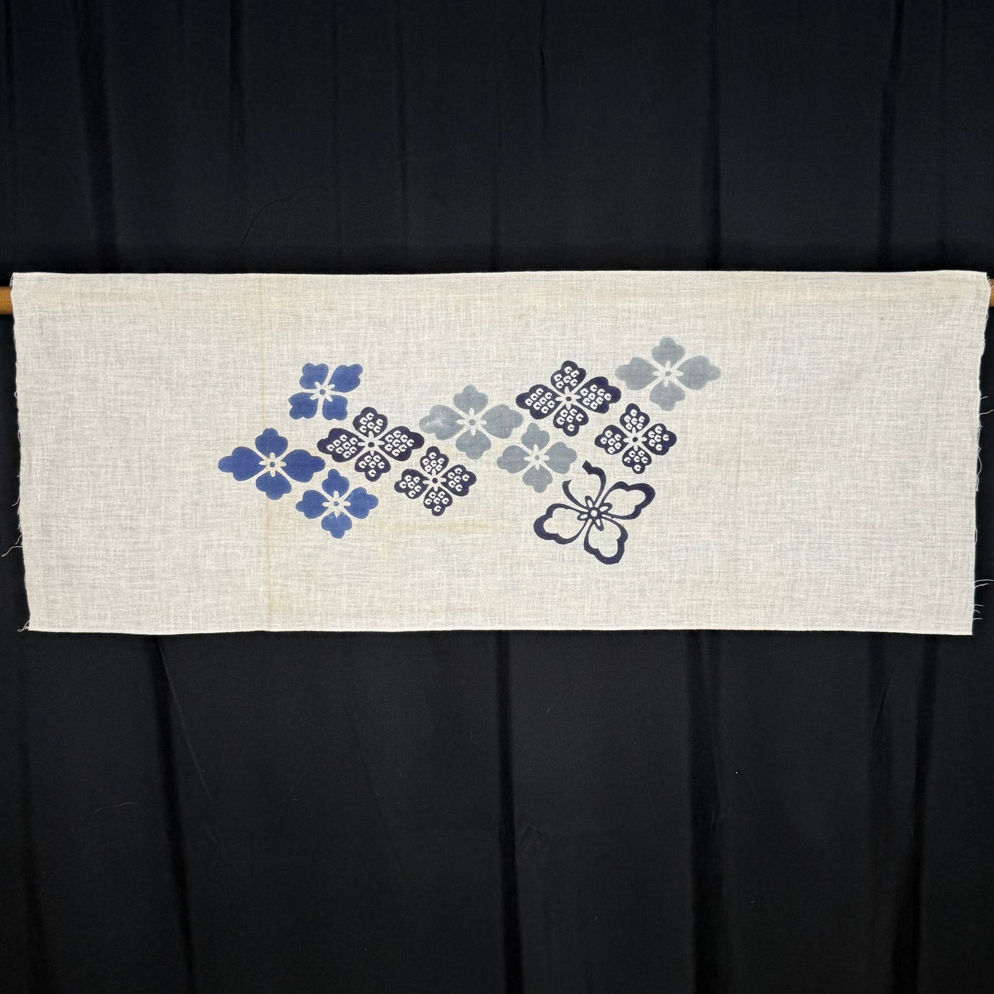 "Set of Four #1" Vintage Tenugui