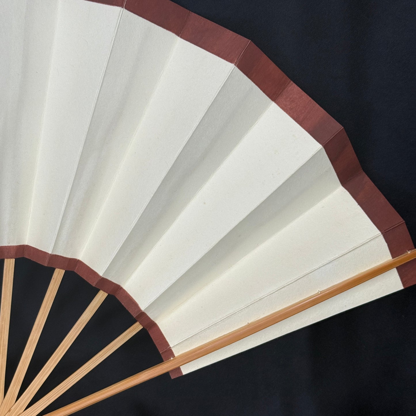 "Miyawaki Baisen-an" Vintage Dance Folding Fan