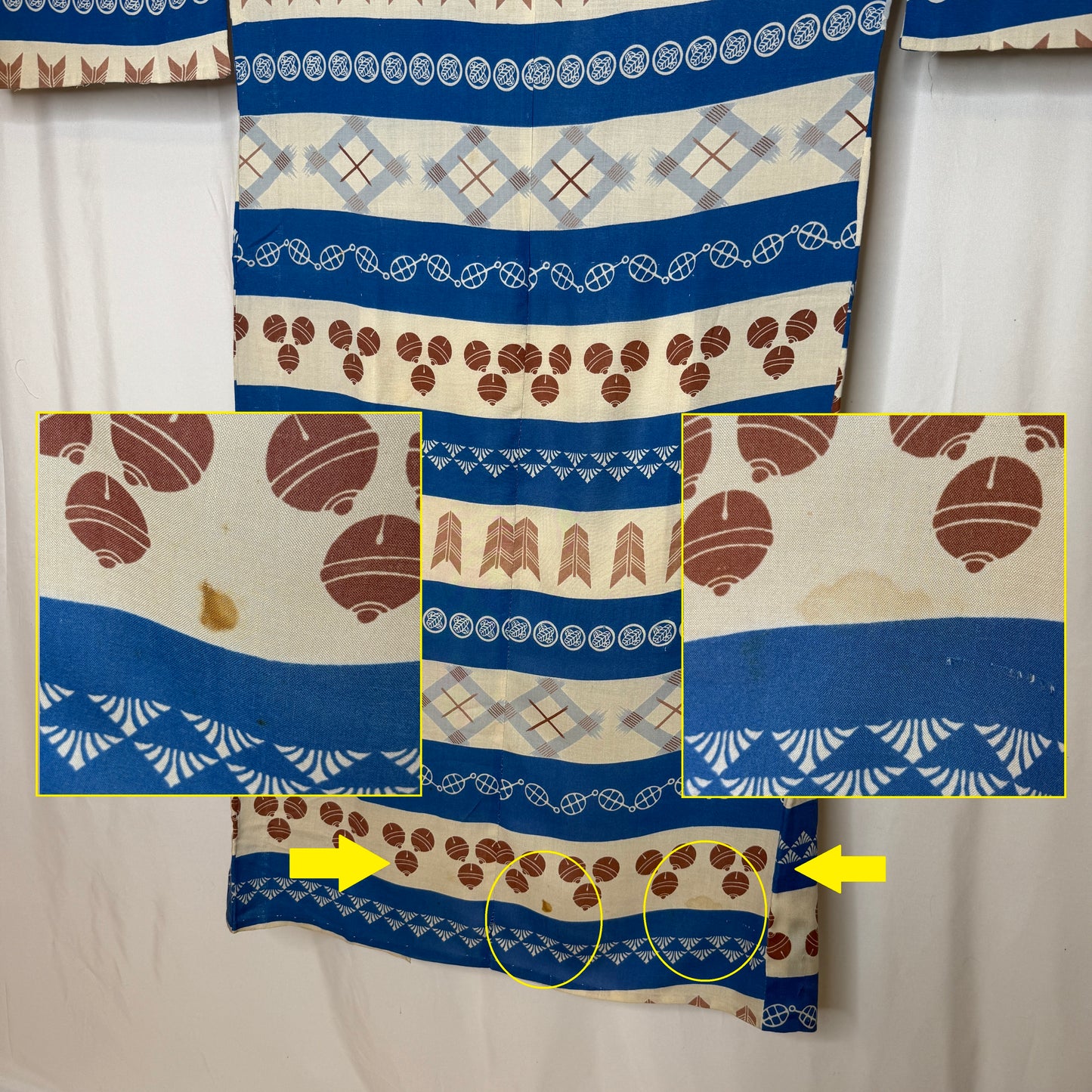 "Kyoto Beat" Man's Juban Underkimono
