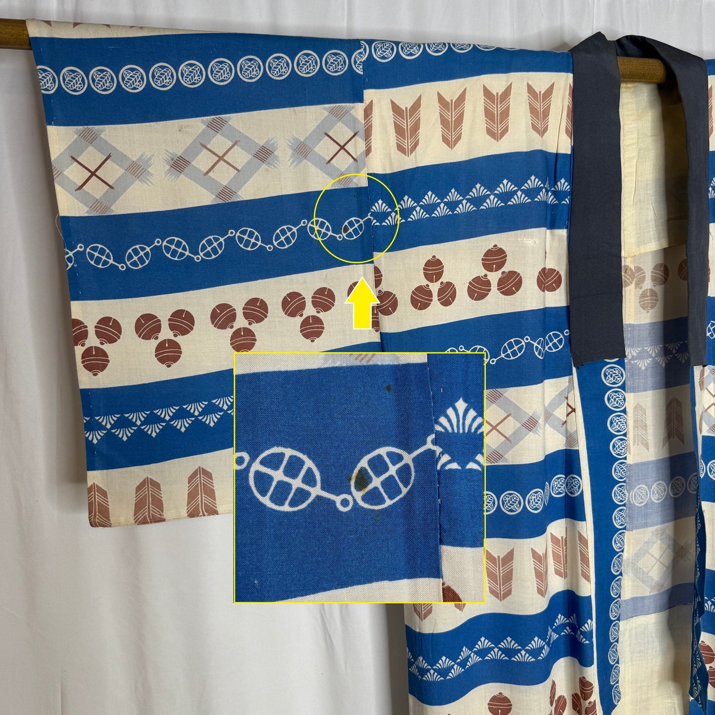 "Kyoto Beat" Man's Juban Underkimono