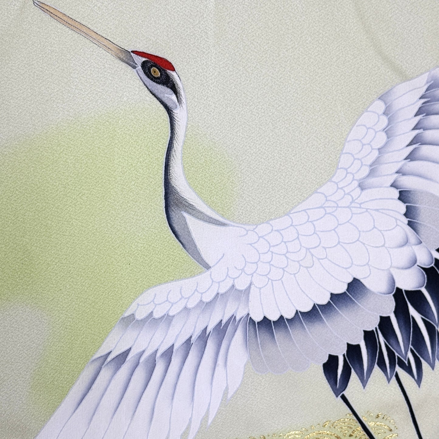 "Cranes in the Clouds" Vintage Boy's Miyamairi