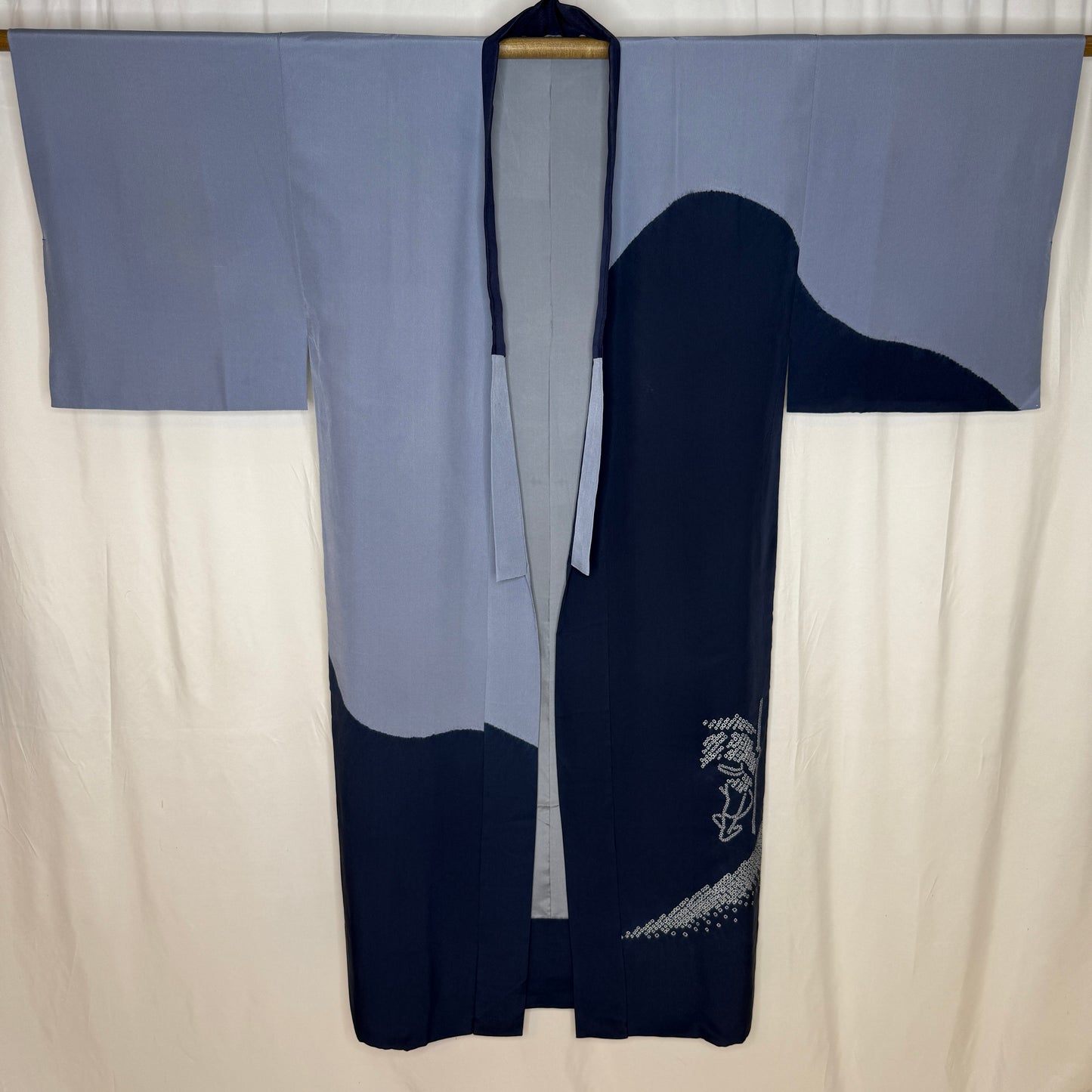 "Way of the Wanderer" Man's Juban Underkimono
