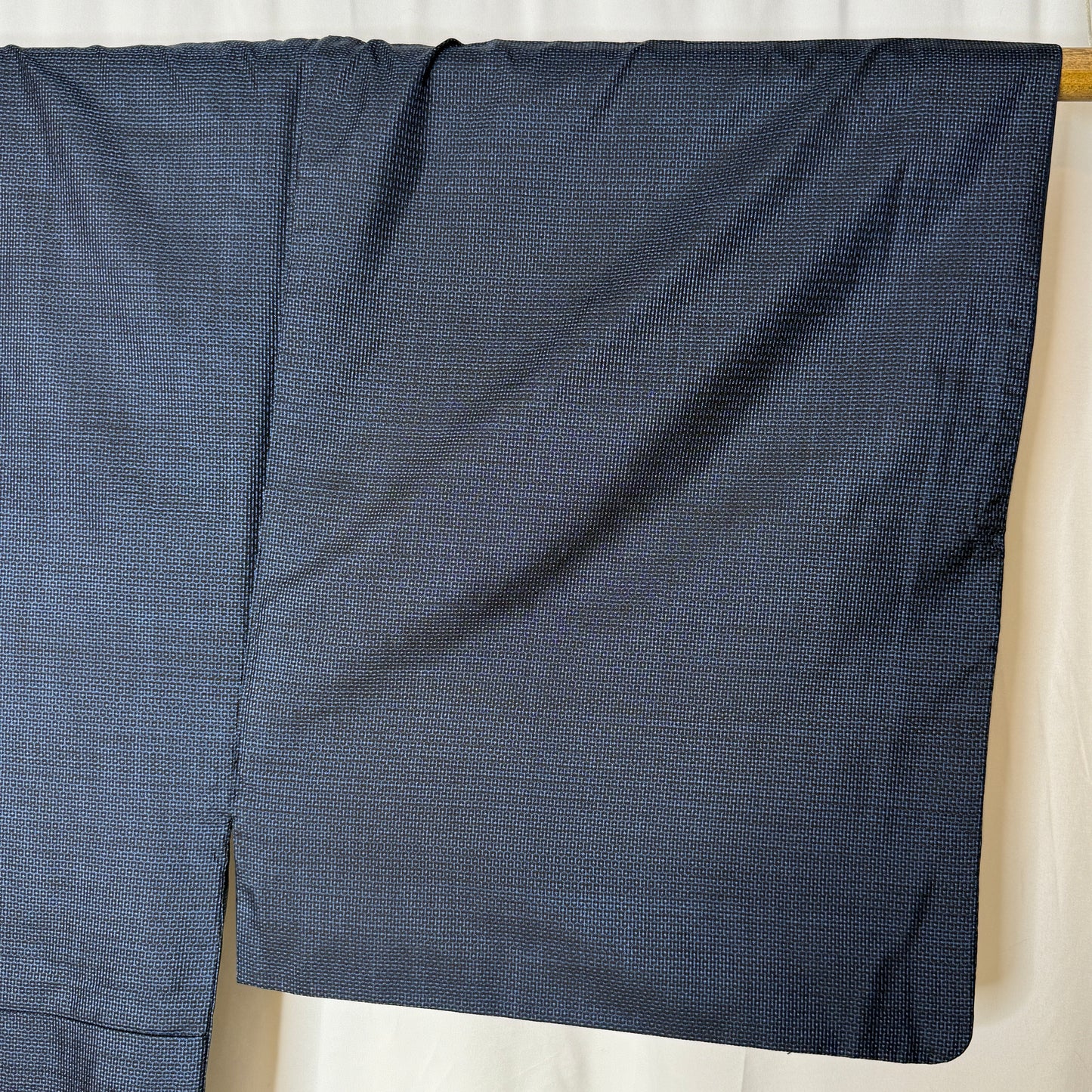 "Midnight Grid" Man's Casual Kimono