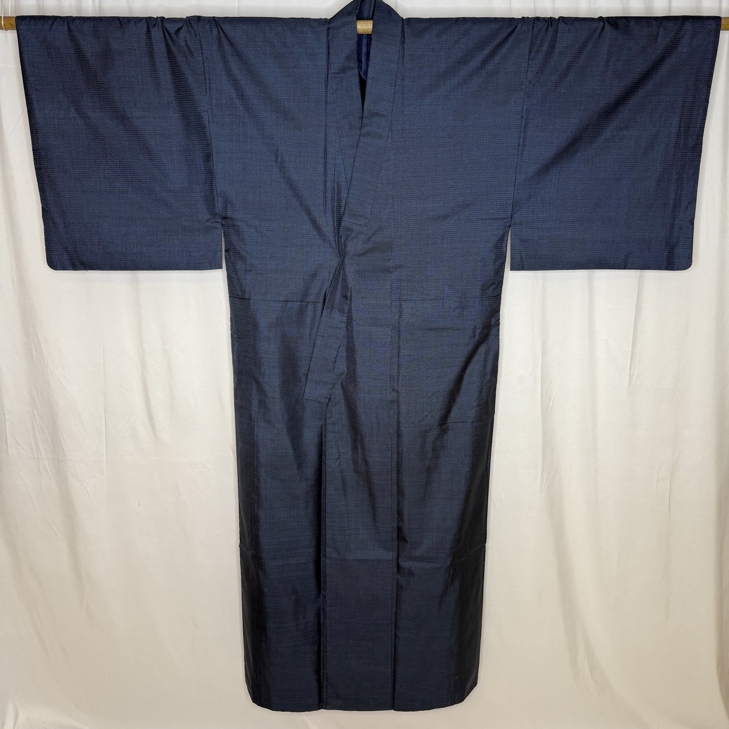 "Midnight Grid" Man's Casual Kimono