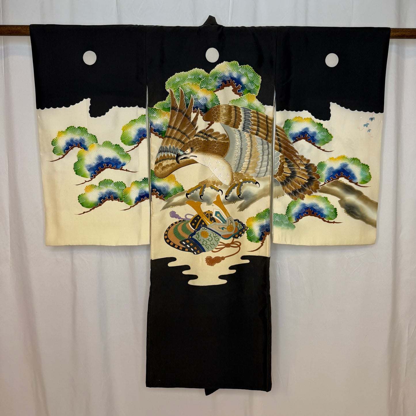 "Matsu Hawk" Vintage Boy's Miyamairi