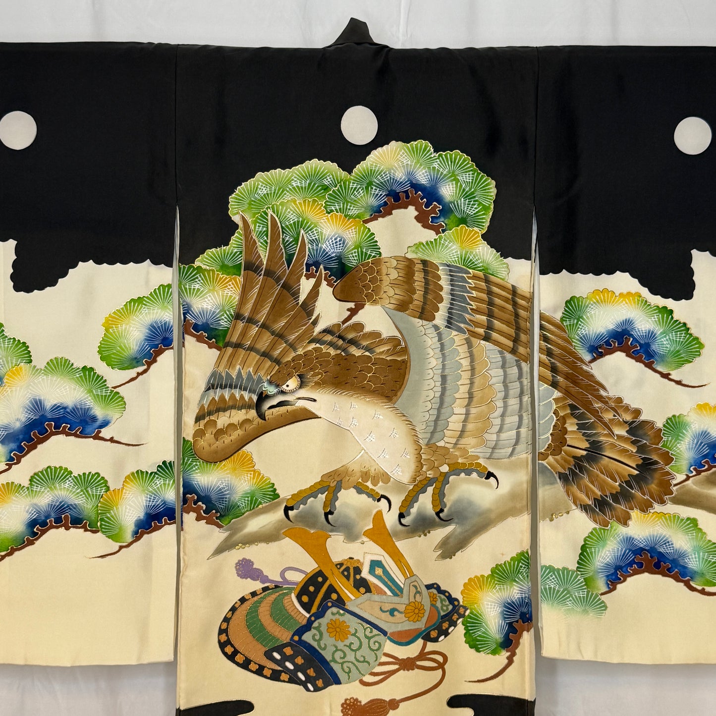 "Matsu Hawk" Vintage Boy's Miyamairi