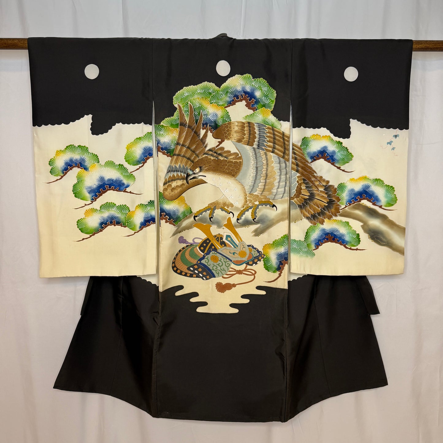 "Matsu Hawk" Vintage Boy's Miyamairi