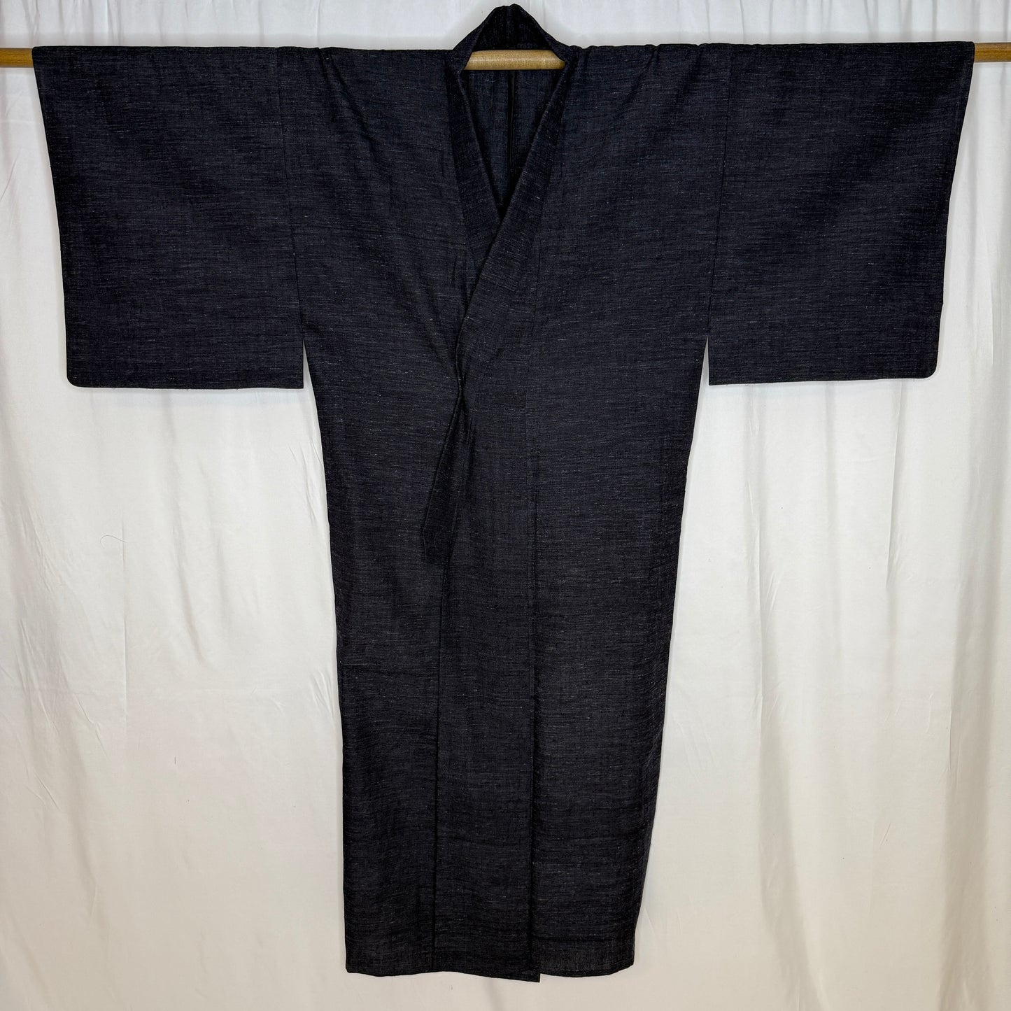 "Nubby Blue" Man's Casual Kimono