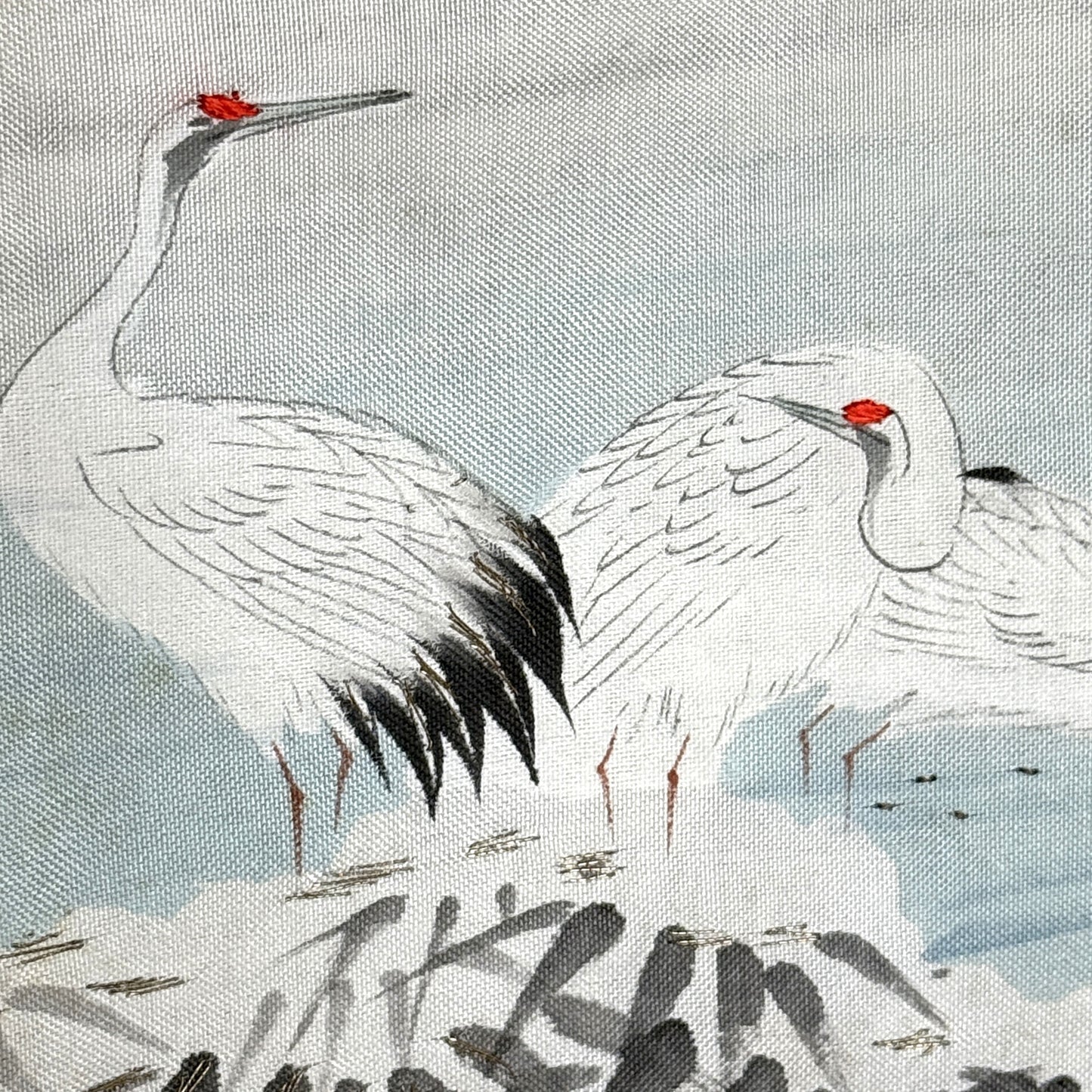 "Cranes in the Bay" Vintage Boy's Miyamairi