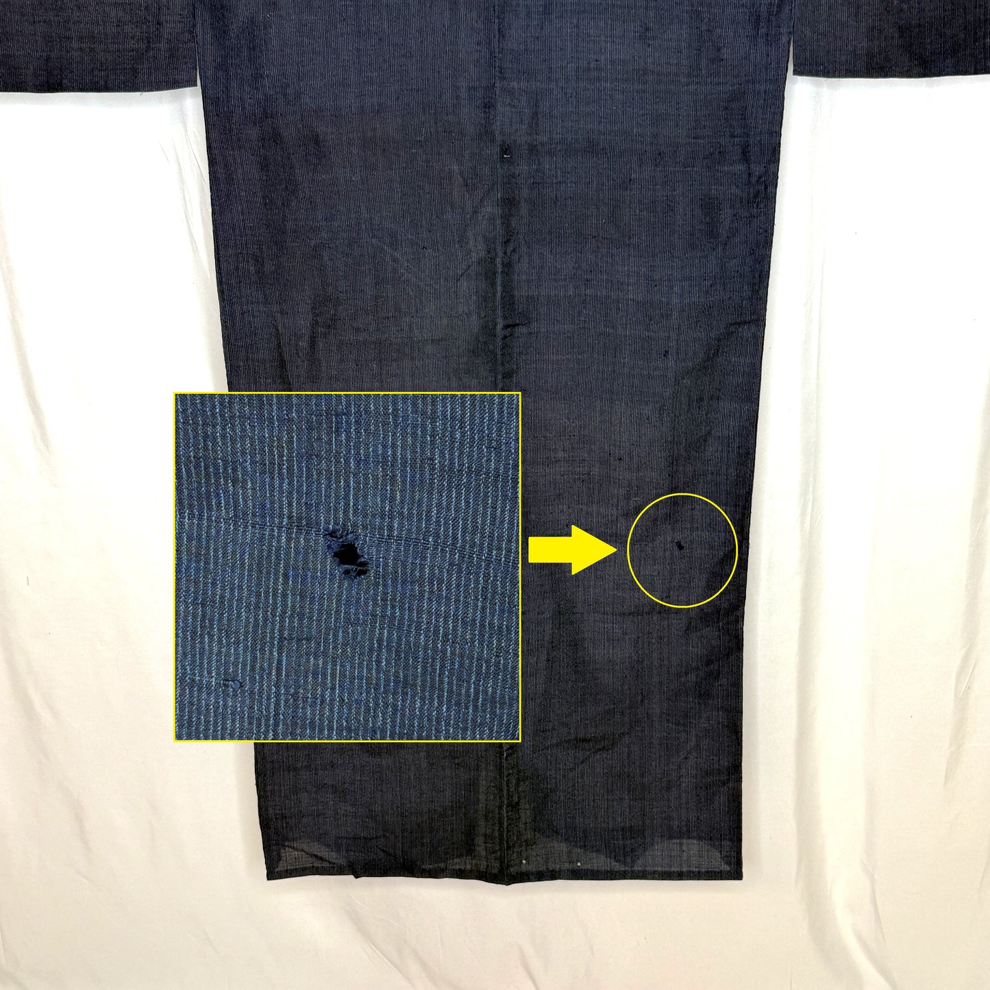 "Denim Blue" Man's Casual Kimono