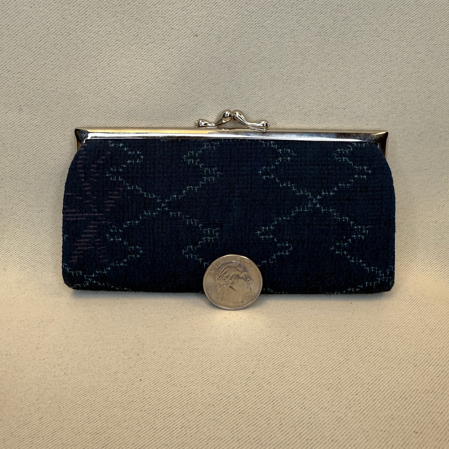 "Pine Lozenge" Japanese Clutch Purse