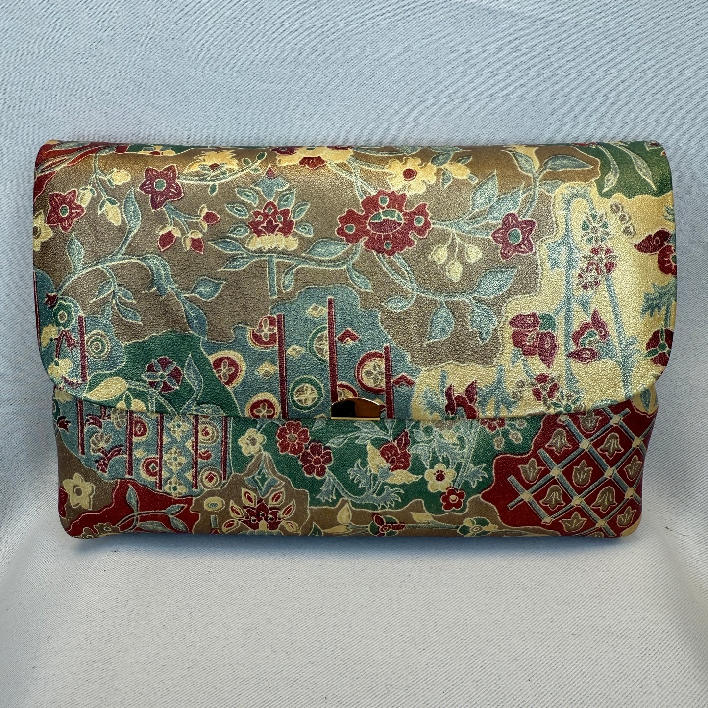 "Garden Path" Japanese Clutch Purse