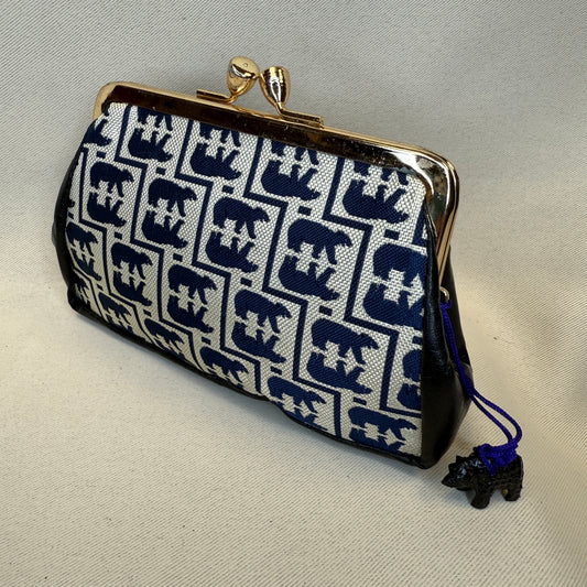 "Mirrored Bears" Japanese Clutch Purse