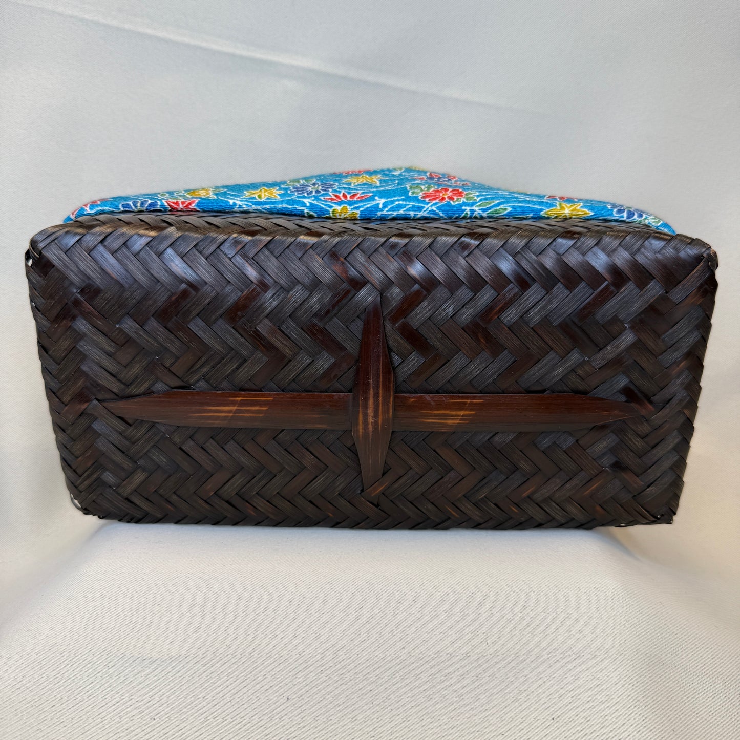 "Summer Harmony" Japanese Kinchaku Basket Bag