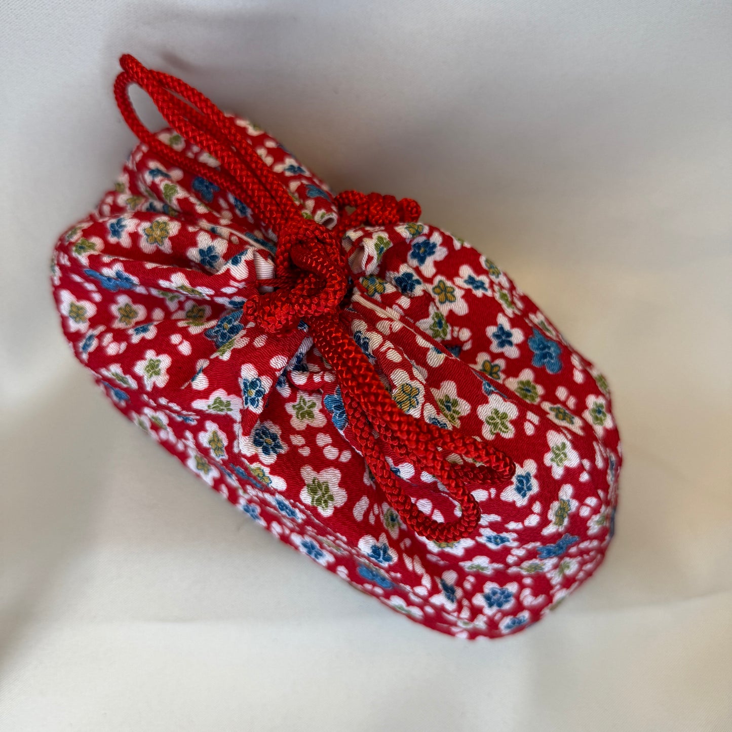 "Kyoto Cutie" Japanese Kinchaku Basket Bag