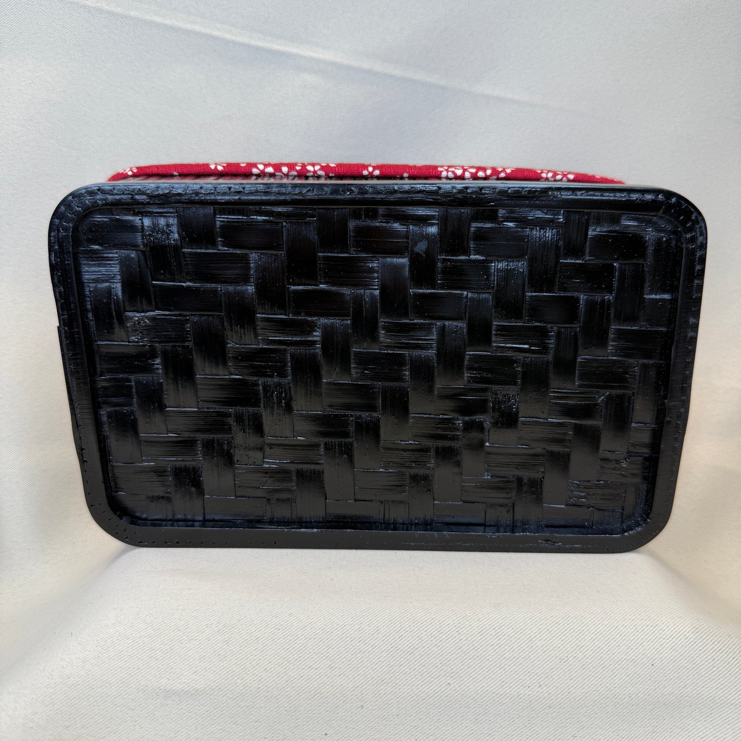 "Cherry Lane" Japanese Kinchaku Basket Bag