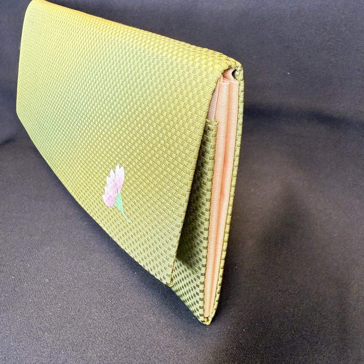 "Matcha Petal" Japanese Folded Wallet