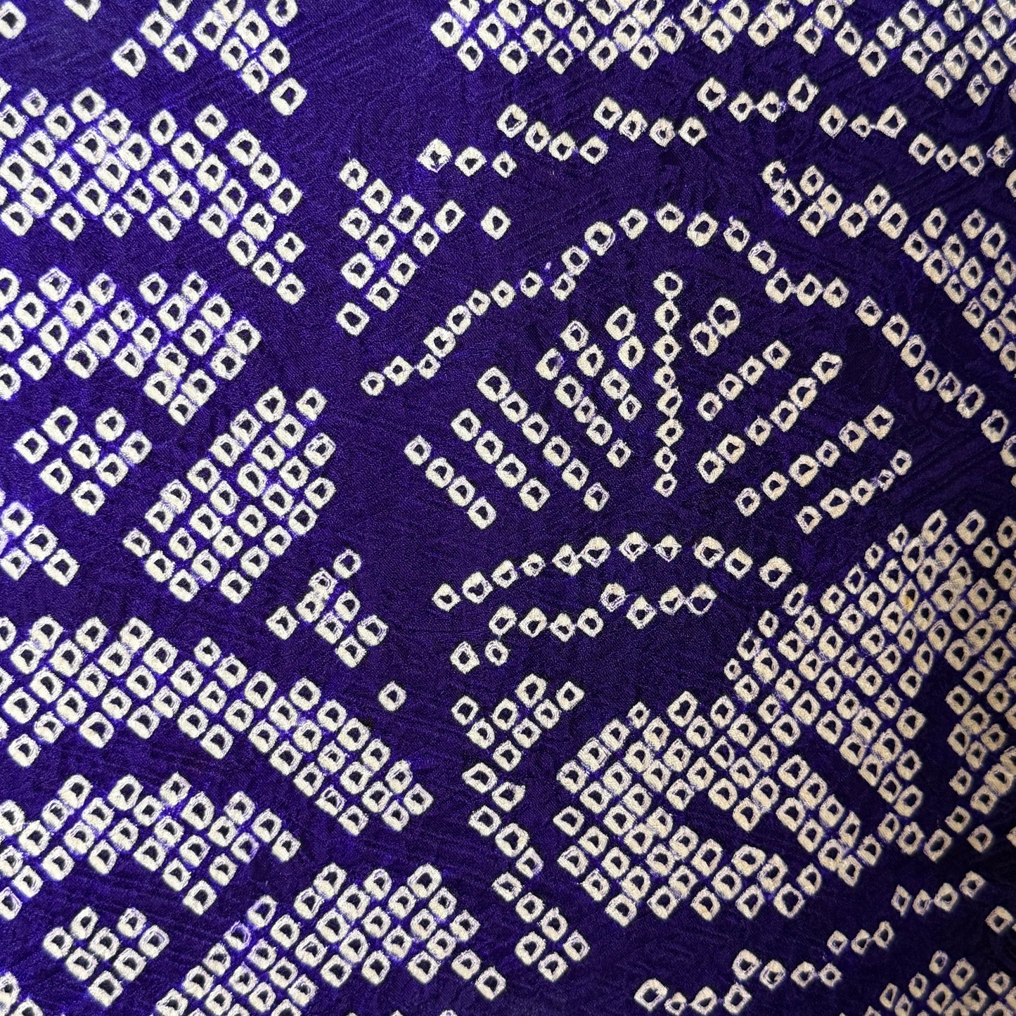 "Royal Fans" Vintage Furisode Kimono