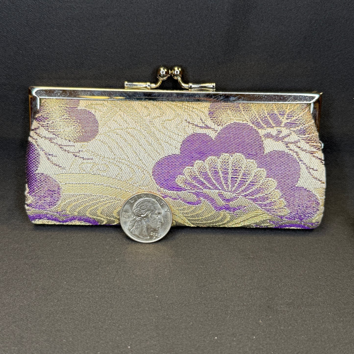 "Purple Reign" Japanese Clutch Purse