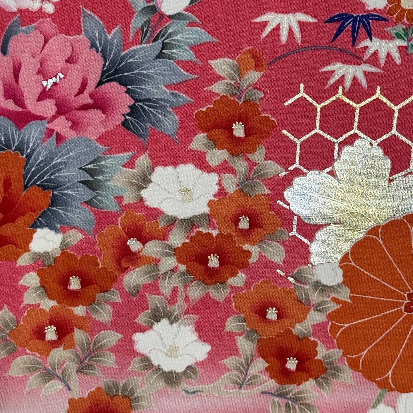 "Palace Coach" Vintage Furisode Kimono