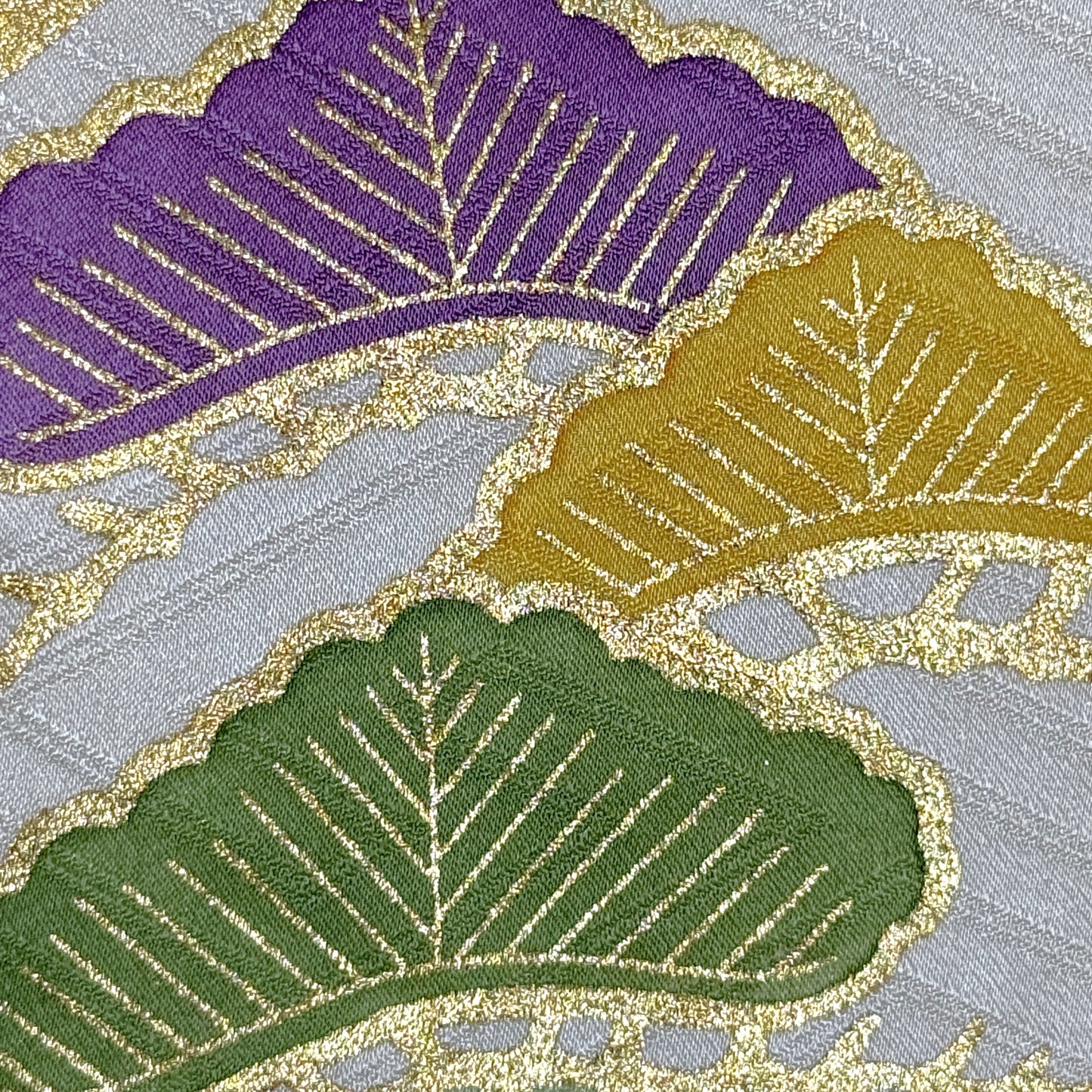 "Tatewaku, Pine, Bamboo" Vintage Furisode Kimono
