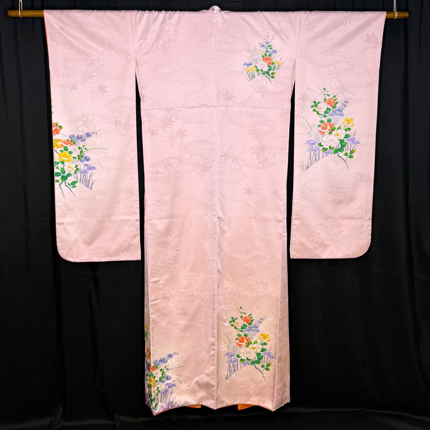"Pastel Pink" Vintage Furisode Kimono