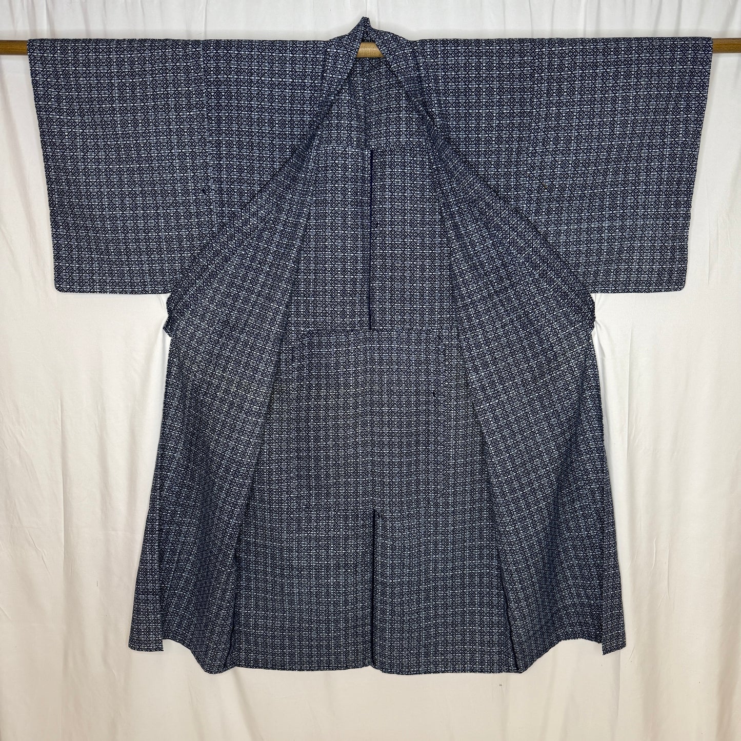 "Diamond Tiles" Vintage Japanese Yukata
