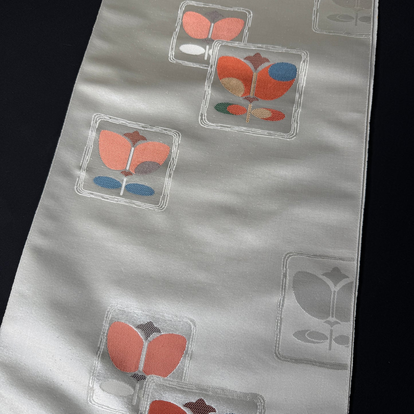 "Floral Blocks" Vintage Obi BOLT