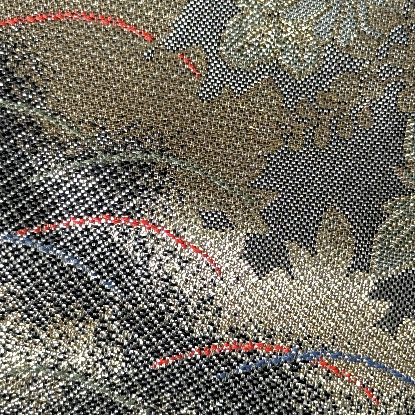 "Peony Sampler 1" Vintage Obi BOLT