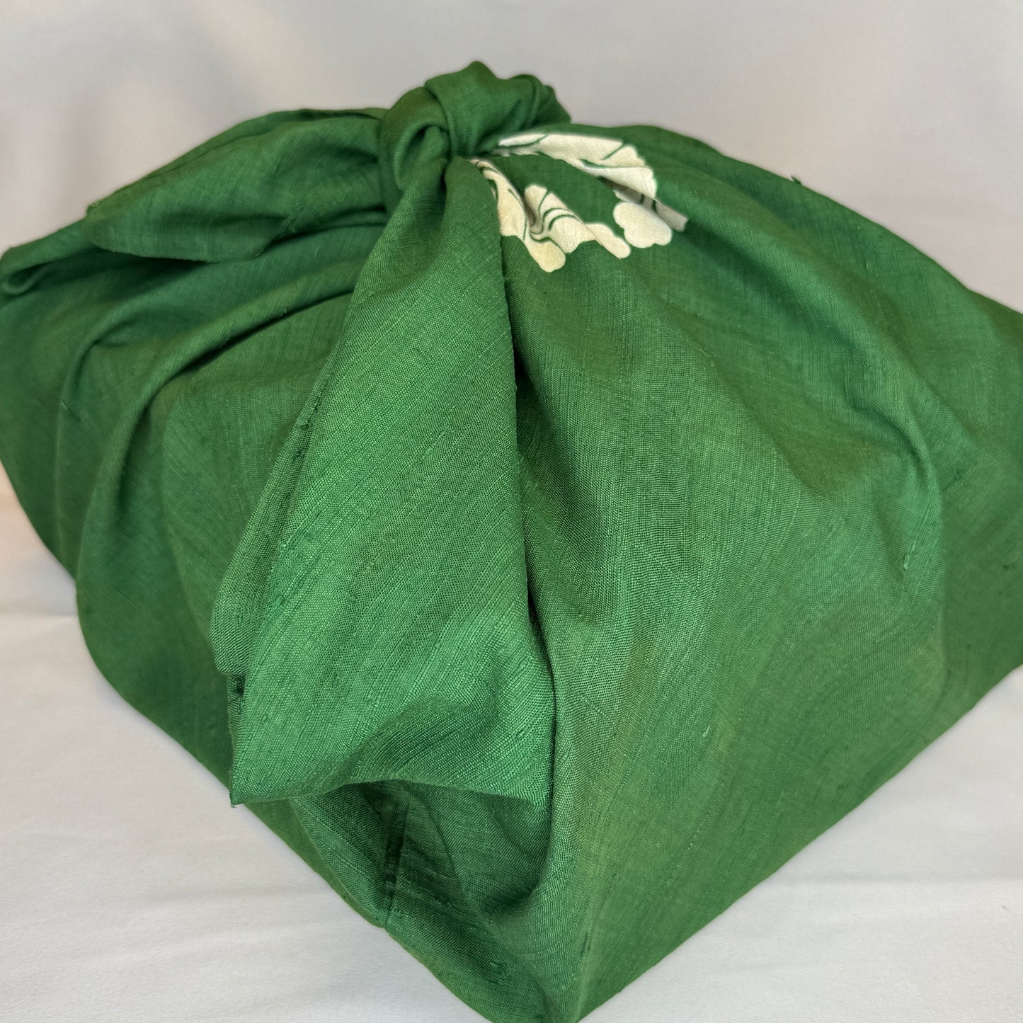 "Nubby Green" Vintage Furoshiki (Extra Large)