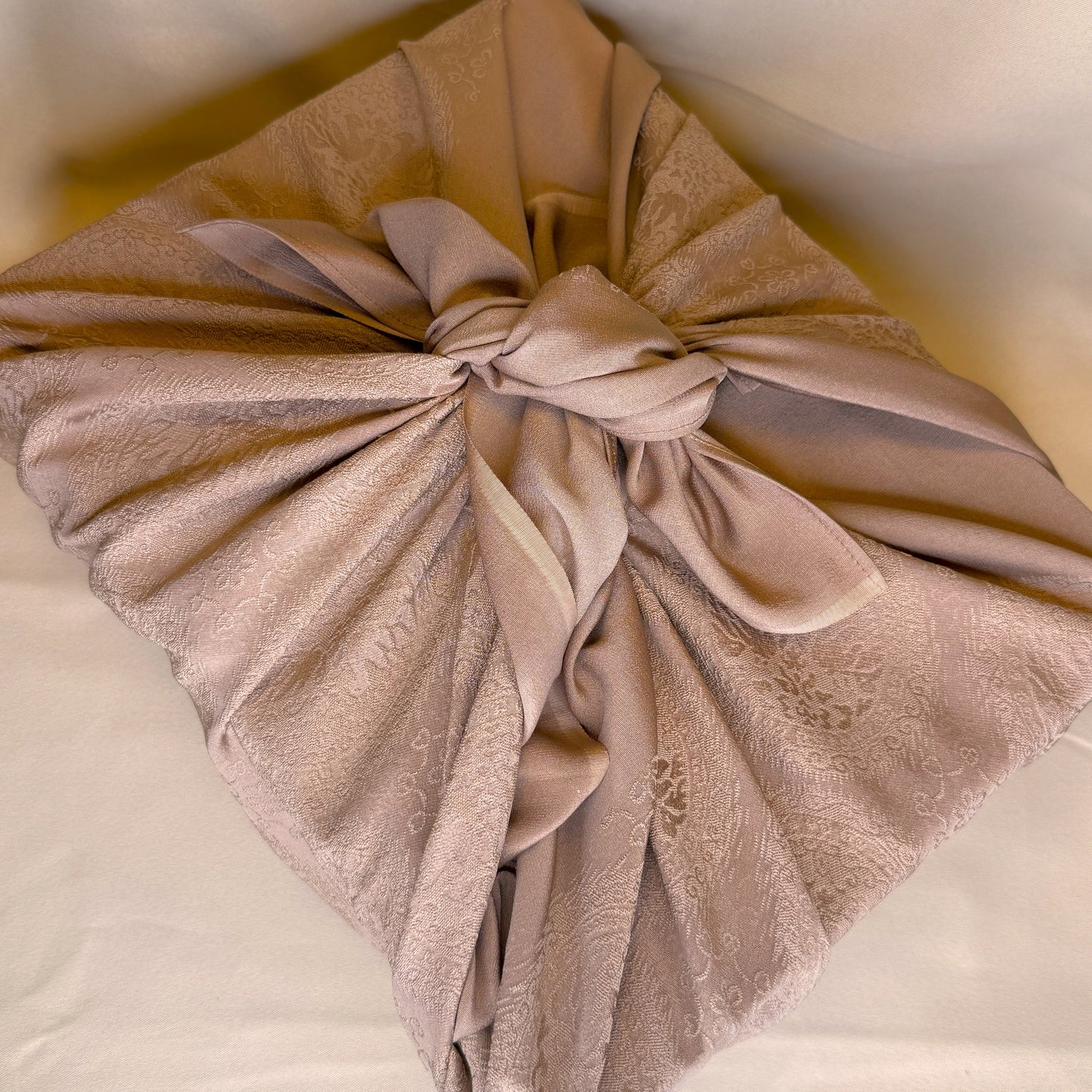 "Birds and Florals" Vintage Furoshiki (Large)