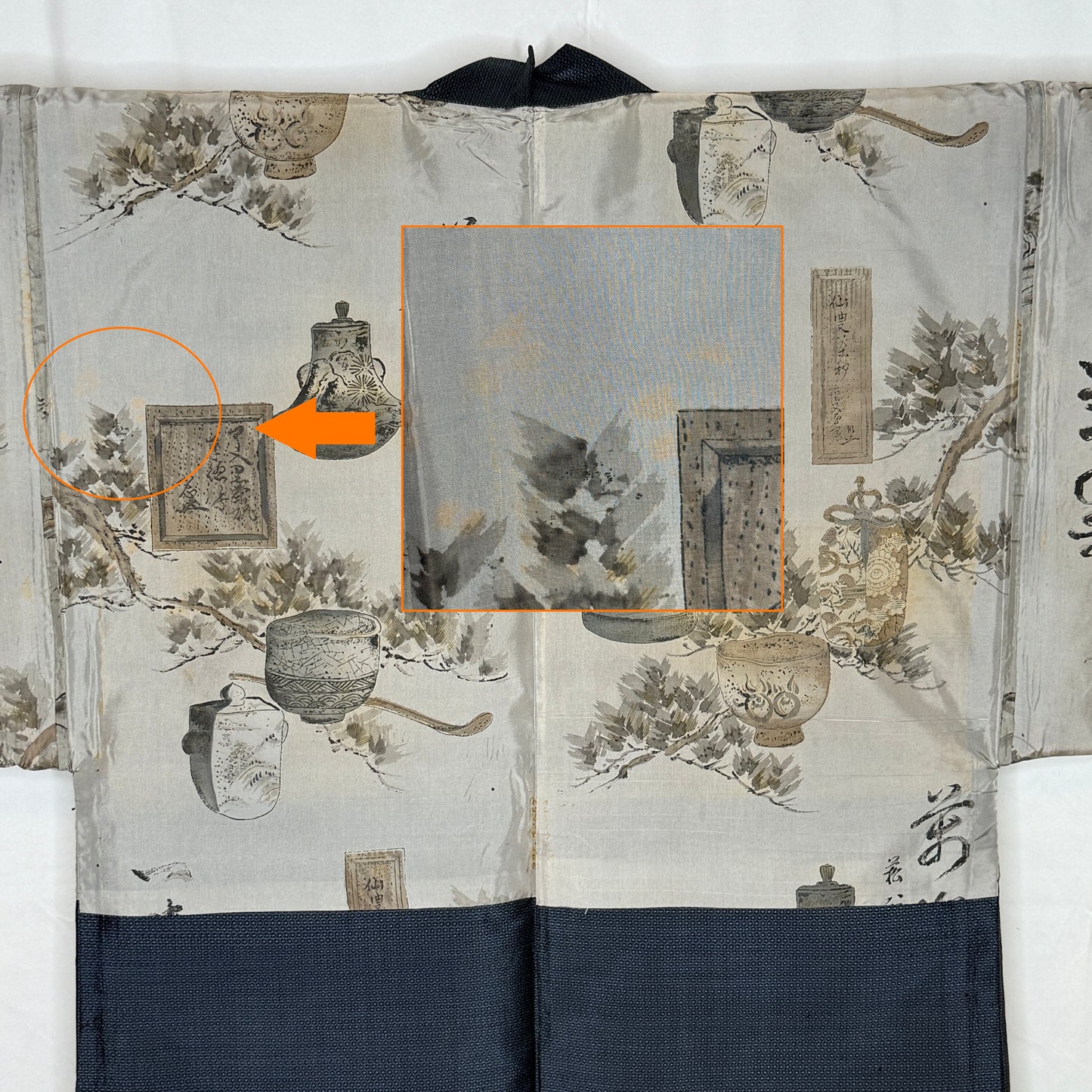 "Tea Ceremony" Vintage Man's Haori