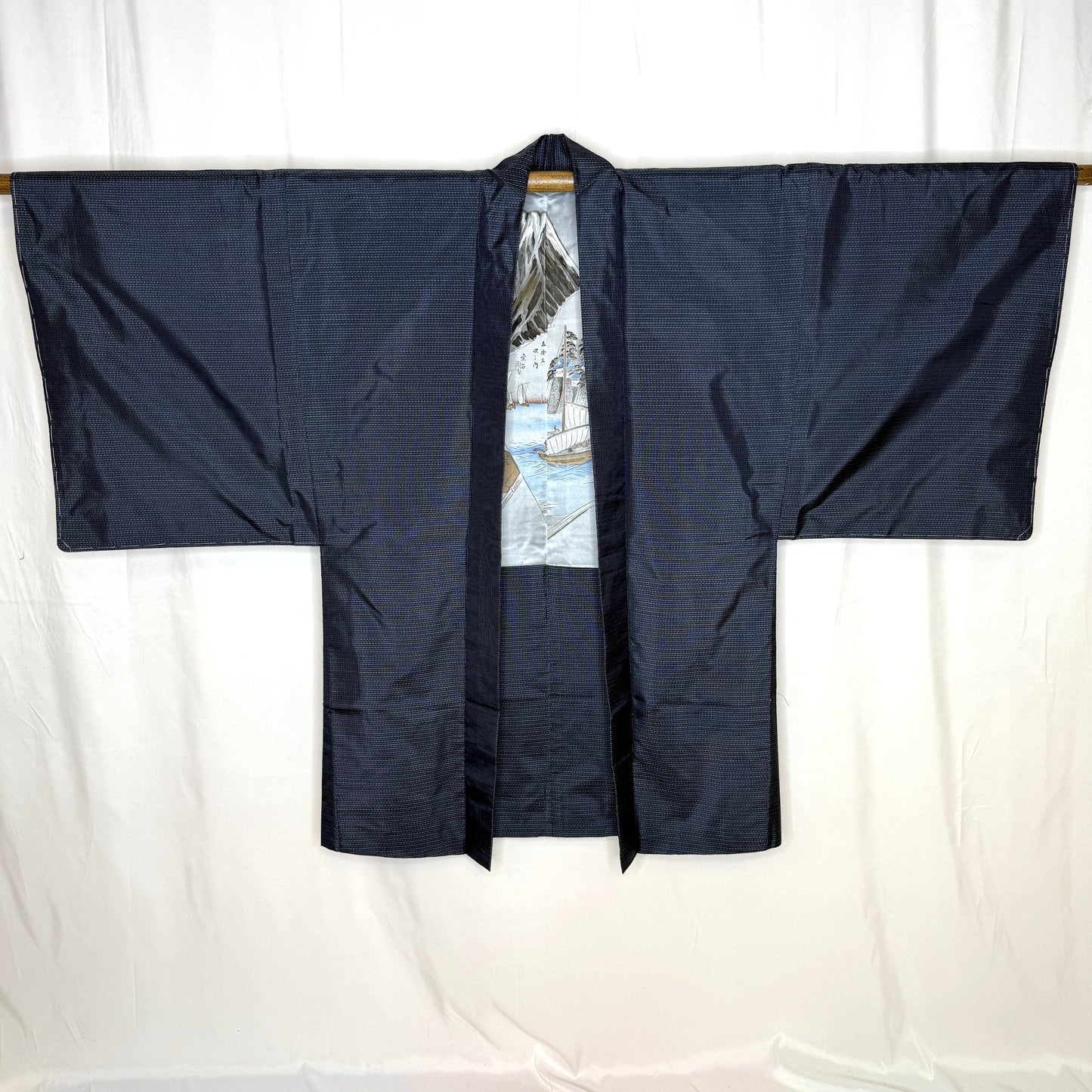 "Tokaido Gojusan-tsugi" Vintage Man's Haori