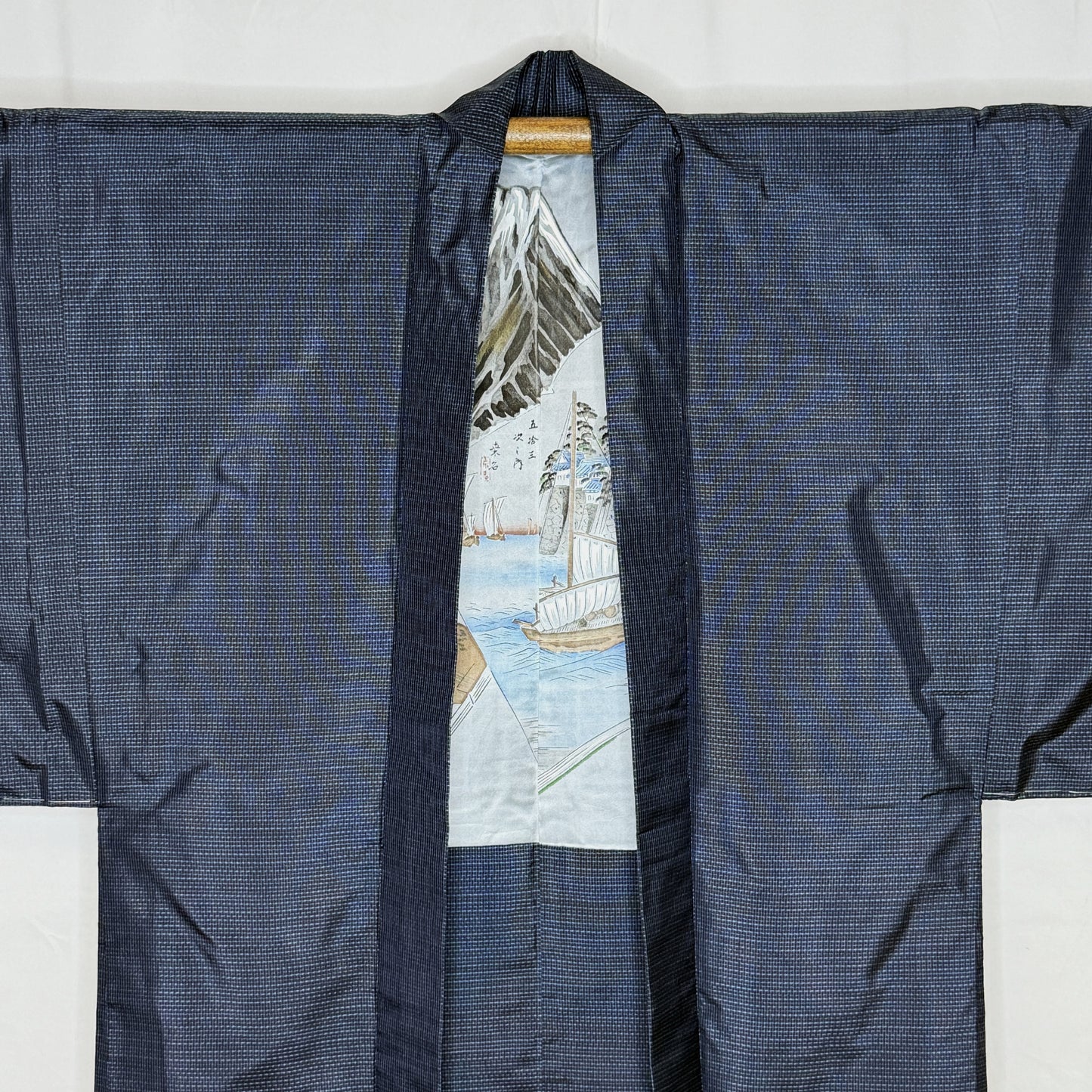 "Tokaido Gojusan-tsugi" Vintage Man's Haori