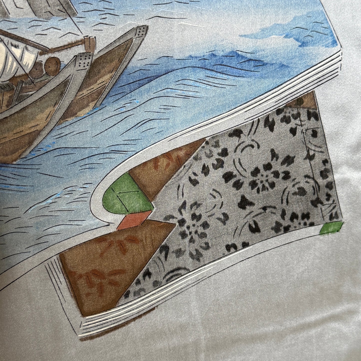 "Tokaido Gojusan-tsugi" Vintage Man's Haori