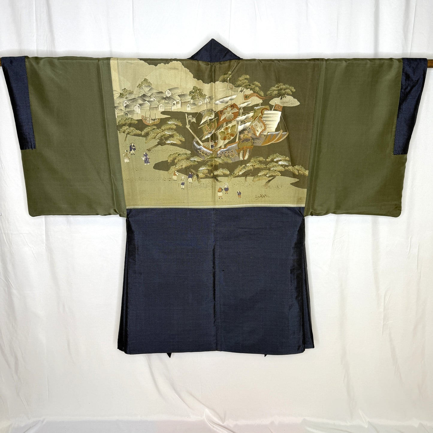 "Namban Art" Vintage Man's Haori