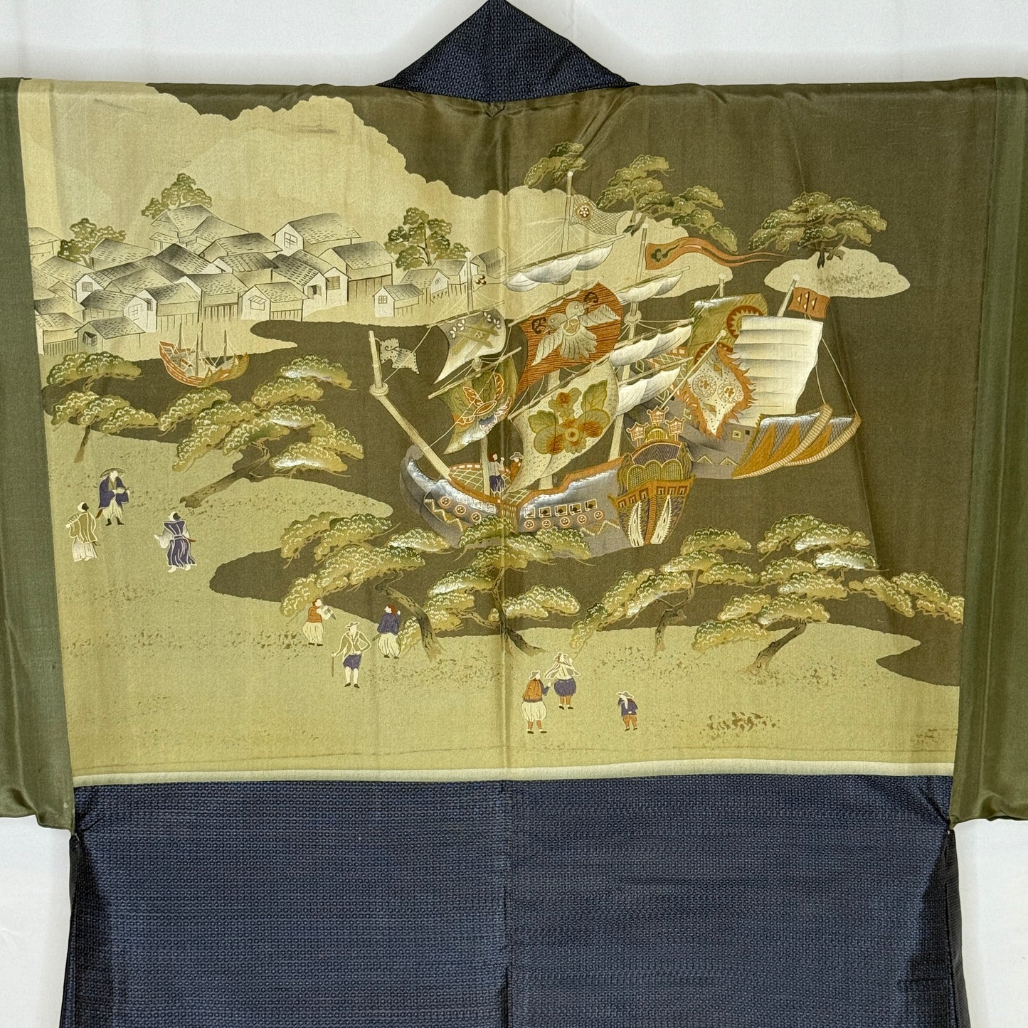 "Namban Art" Vintage Man's Haori