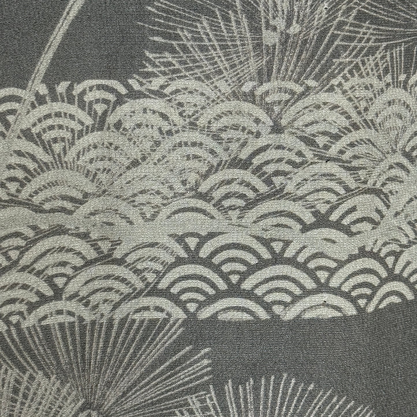 "Black Cormorant" Man's Juban Underkimono