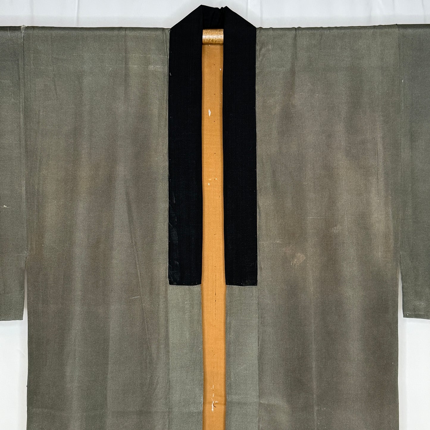 "Black Cormorant" Man's Juban Underkimono
