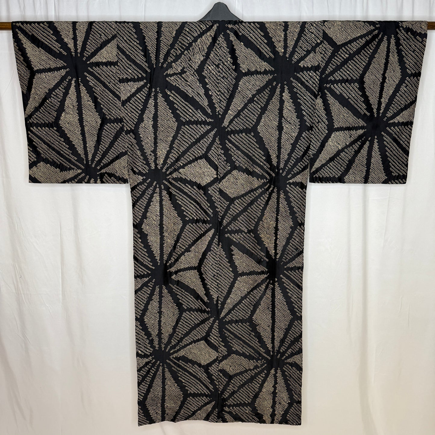 "Asanoha Shibori" Man's Juban Underkimono