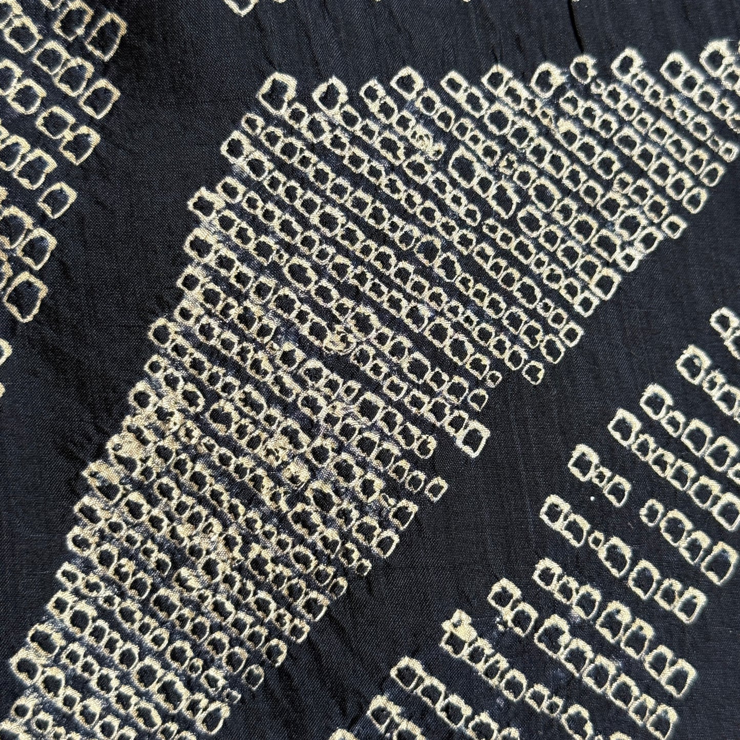 "Asanoha Shibori" Man's Juban Underkimono