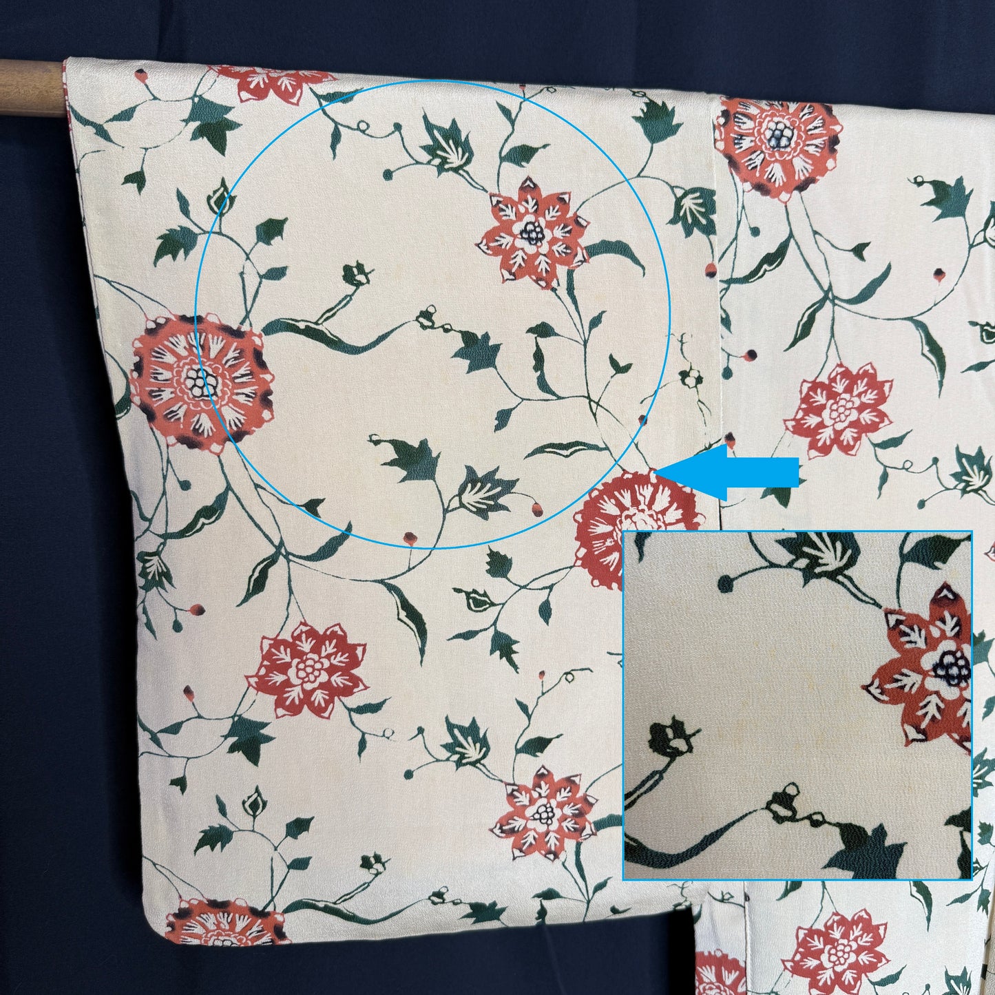 "Garden Party" XL Oki Haori Jacket