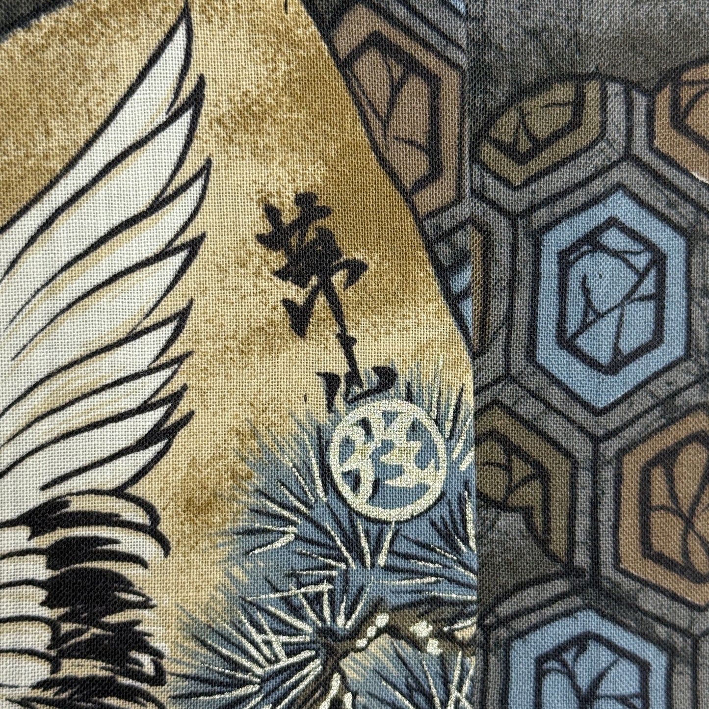 "Crane, Pine, Tortoise" Man's Juban Underkimono