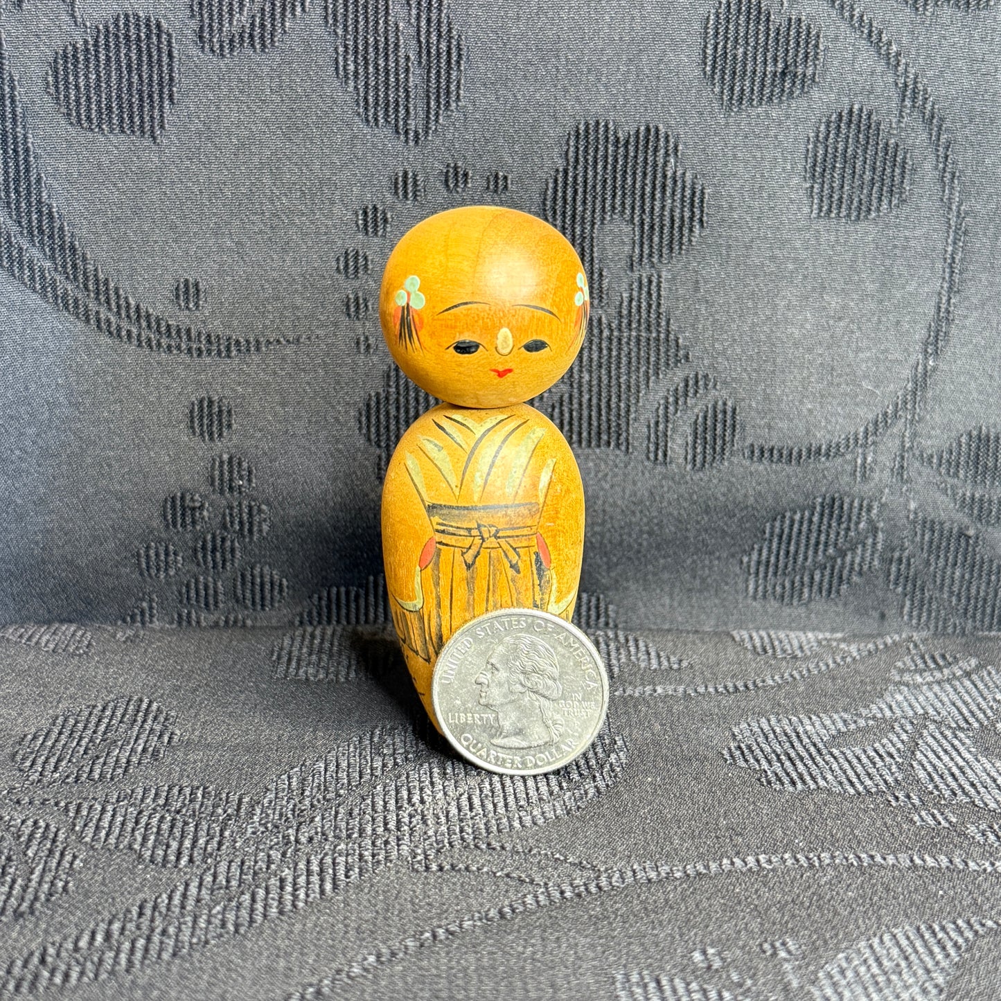 "Honey Harmony" Vintage Kokeshi Doll