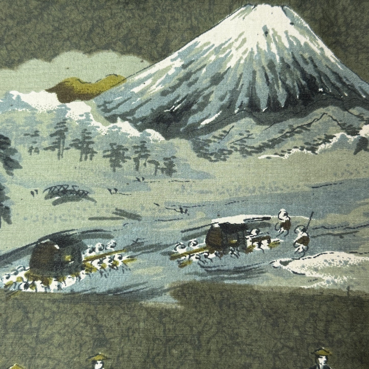 "Tokaido Journey" Man's Juban Underkimono