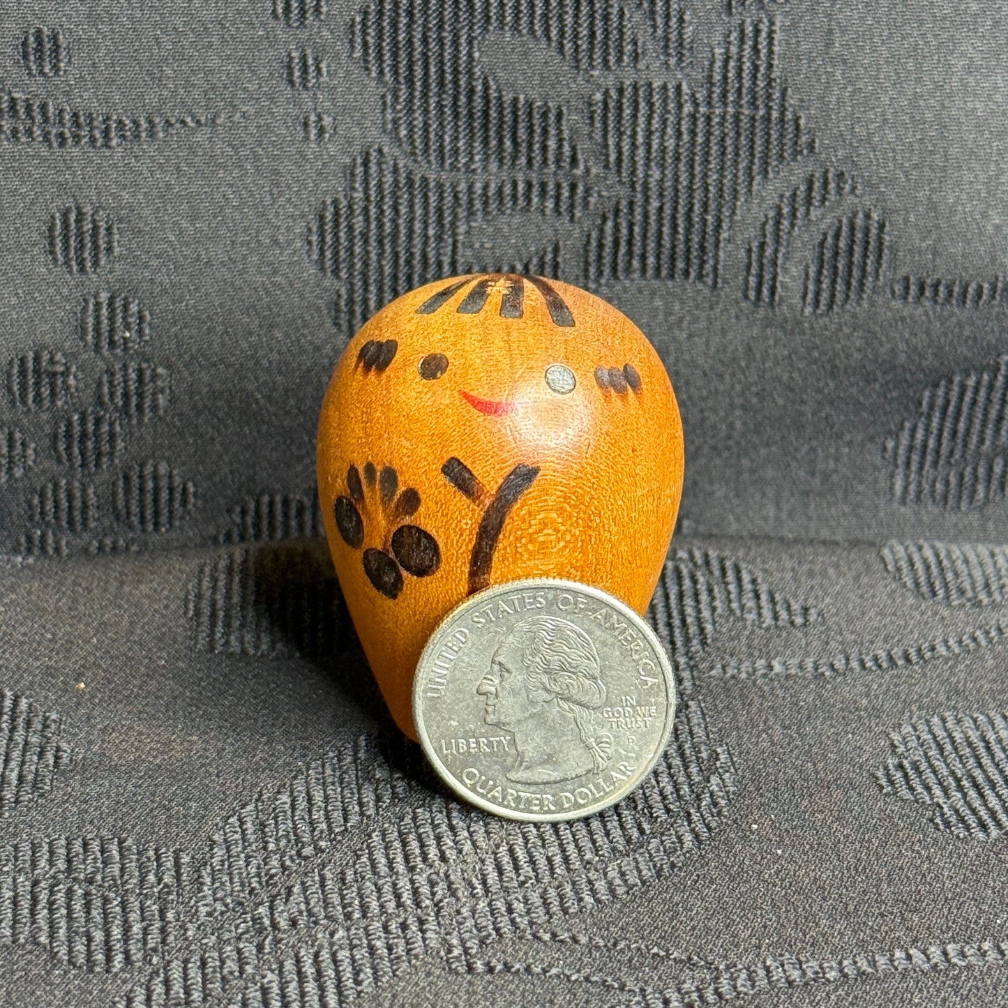 "Blossom Bean" Vintage Kokeshi Doll