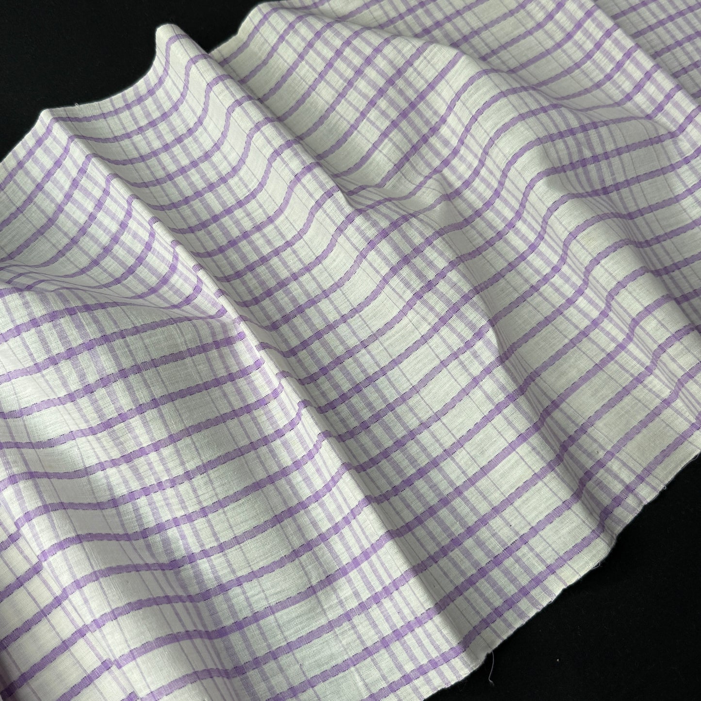 "Lilac Grid" Vintage Kimono BOLT