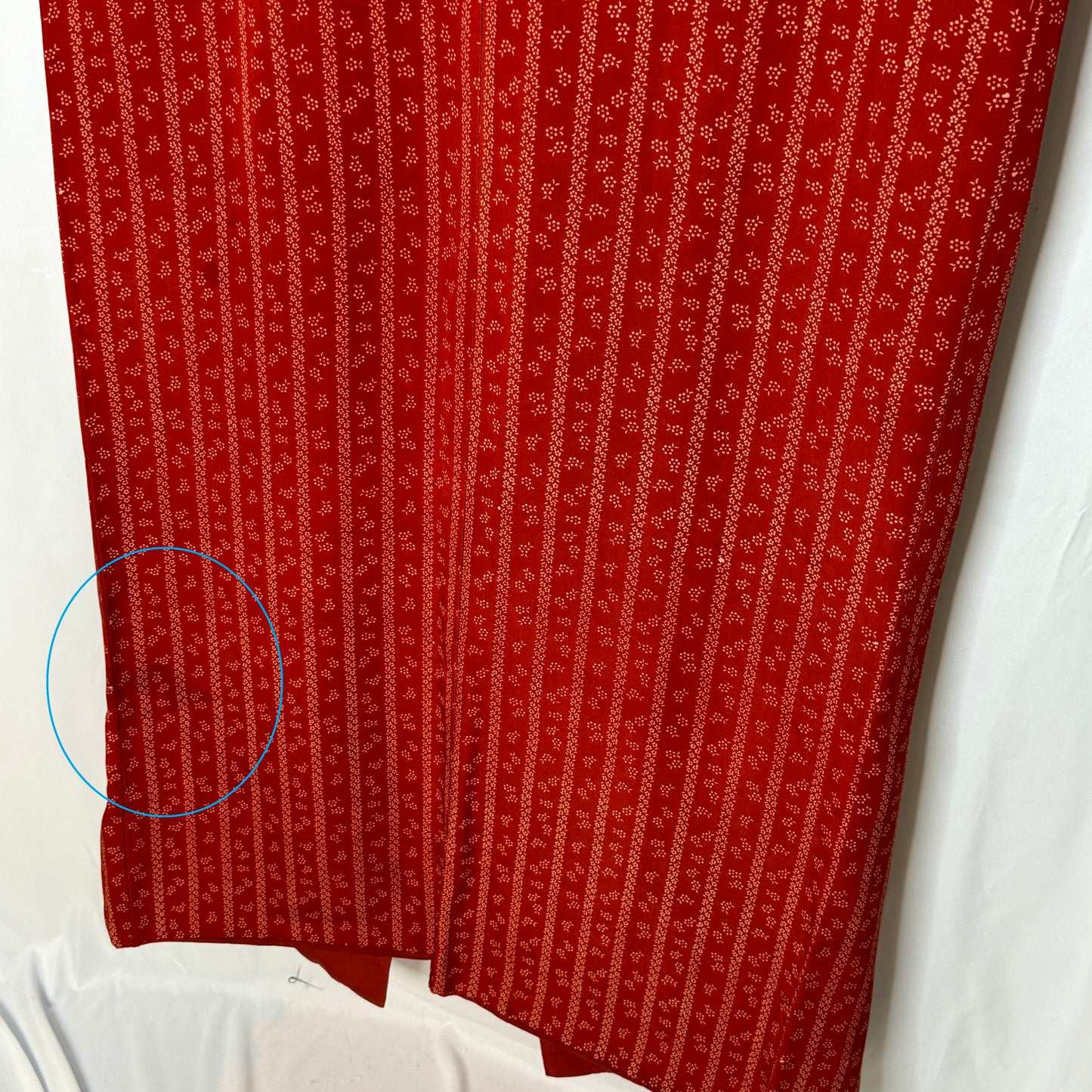 "Holiday Ribbon" Vintage Casual Kimono