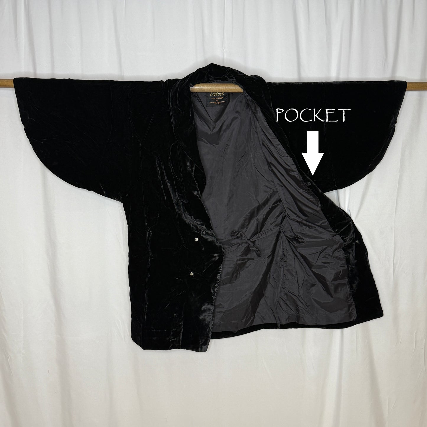 "Midnight Velvet" Vintage Michiyuki Jacket