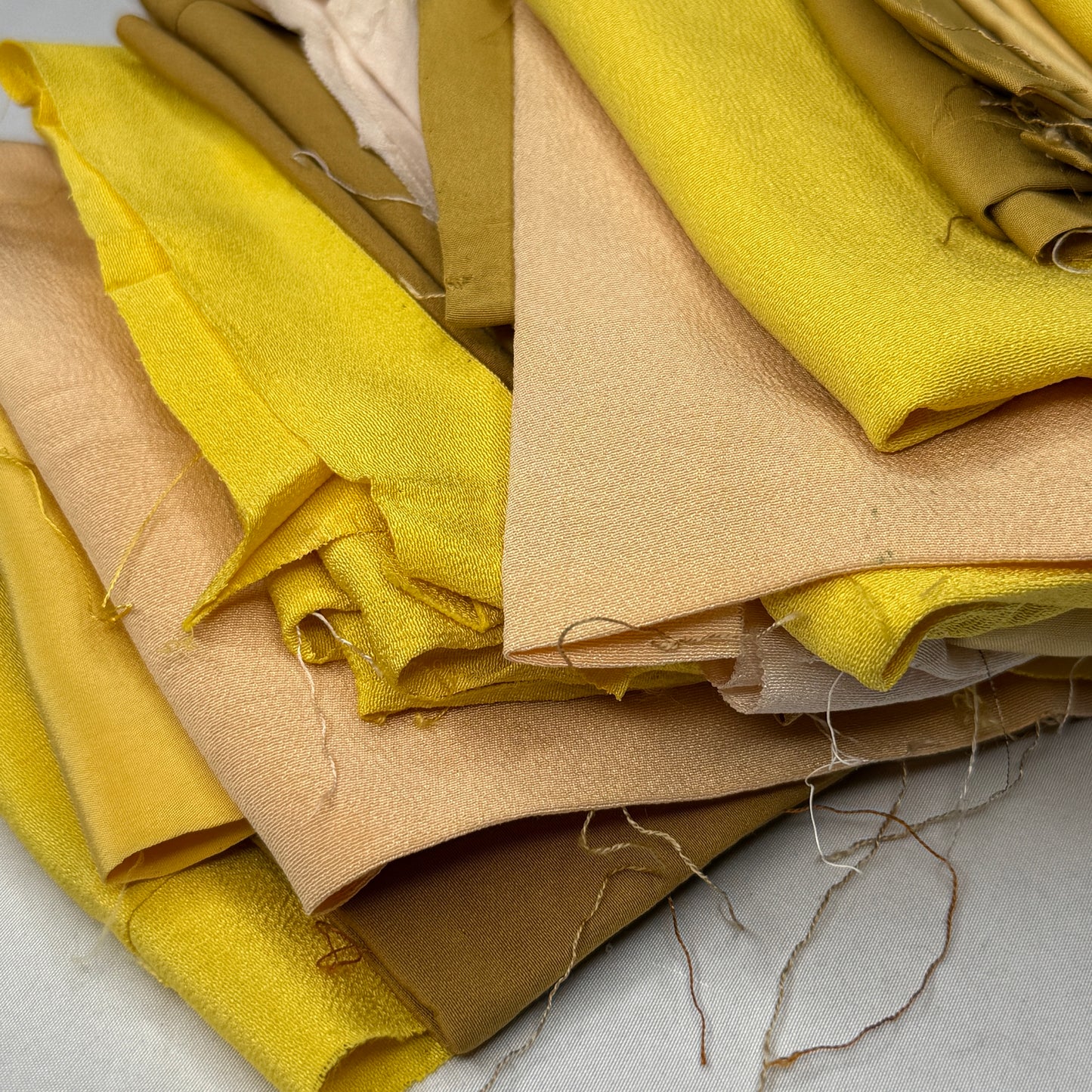 "Yellows and Browns" Silk Lining Bundle